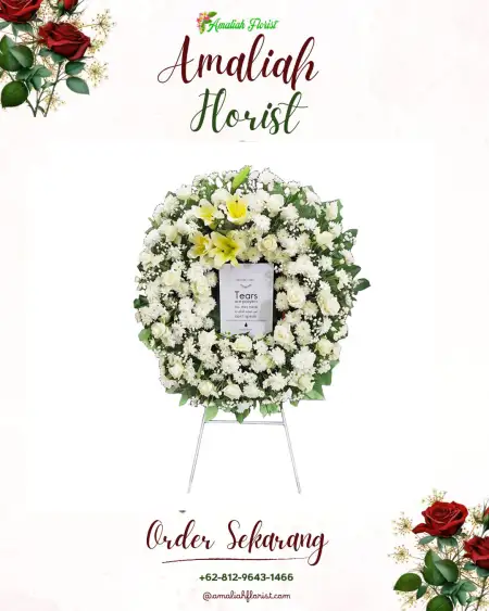 Krans Bunga Duka Semarapura Kelod